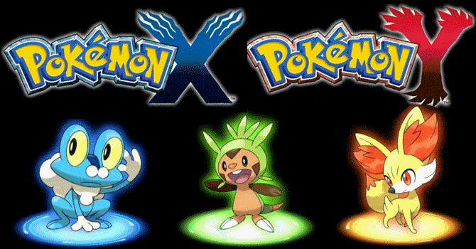 Pokémon X & Y Starters  Pokemon, Pokemon pictures, Pokemon x and y